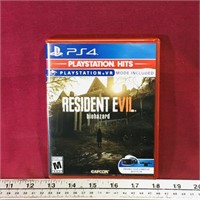 Resident Evil Biohazard Playstation 4 Game