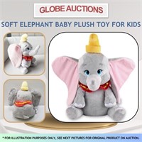 SOFT ELEPHANT BABY PLUSH TOY FOR KIDS