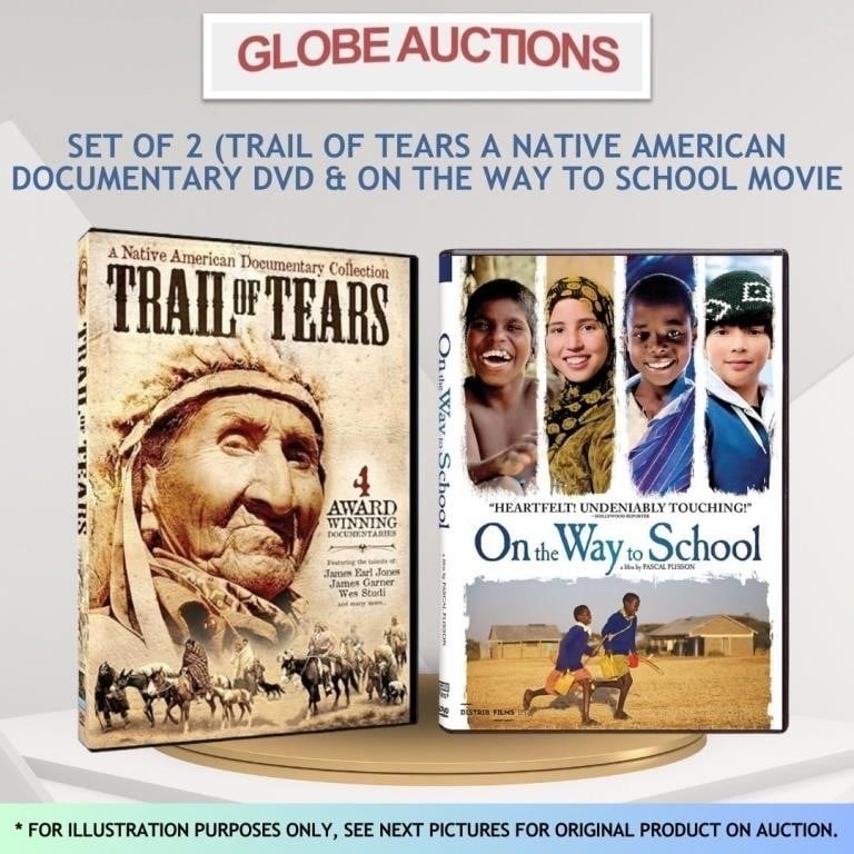 SET OF 2(TRAIL OF TEARS & ON THE WAY TO SCHOOL DVD