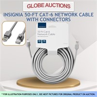INSIGNIA 50-FT CAT-6 NETWORK CABLE W/ CONNECTORS