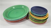 ASSORTED LOT OF VINTAGE FIESTA PLATES