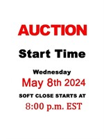 AUCTION START TIME