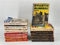 1940'S - 1970'S BULLETIN ALMANAC BOOKS
