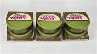 3) VINTAGE PYREX STACK MATES NEW IN BOX