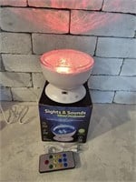 New - Sights & Sounds Wave Projector