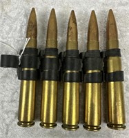 Lot Of 5 x 20mm Deactivated Brass Shells