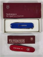 2) VICTORINOX SWISS ARMY KNIFE W/ BOX