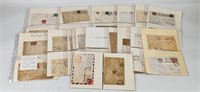 COLLECTION OF POSTAGE DUE ENVELOPES
