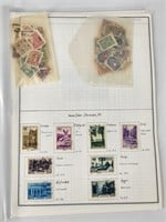 ASSORTED LOT OF FOREIGN STAMPS