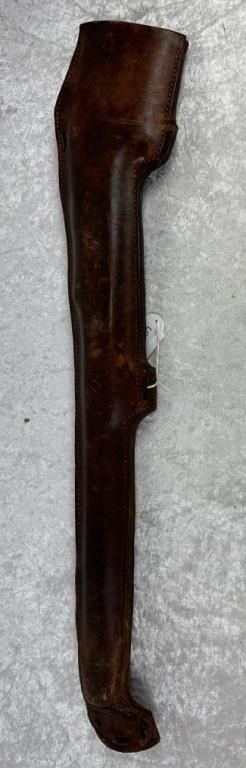 Brown Leather Rifle Bucket