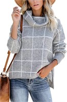 Casual Knit Pullover Long Sleeve - S