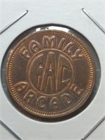 Family arcade token
