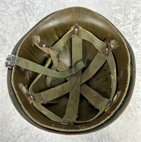 US WWII/Korean Steel Combat Helmet