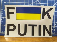 F*** Putin bumper sticker