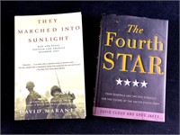 Set of (2) Military History Books They Marched Int