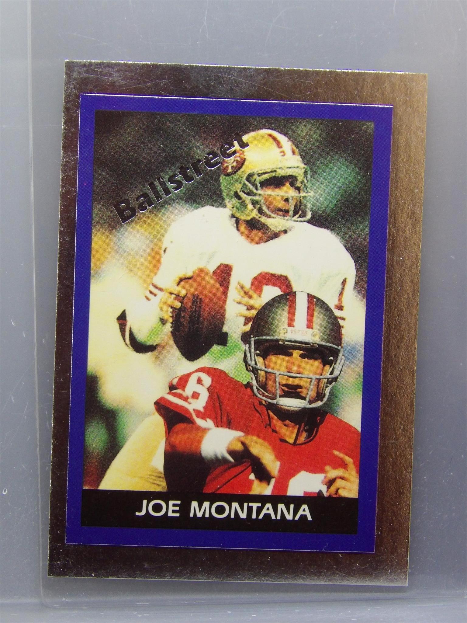 Joe Montana 1991 Ballstreet