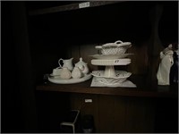 LOT OF WHITE DISHES