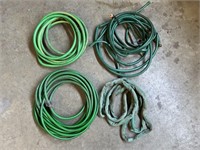 4 Water Hoses