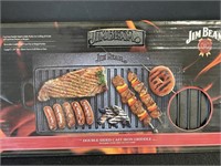 Jim Beam Double Sided Cast Iron Griddle