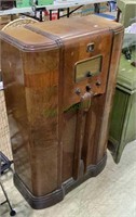 Antique General Electric art deco style console