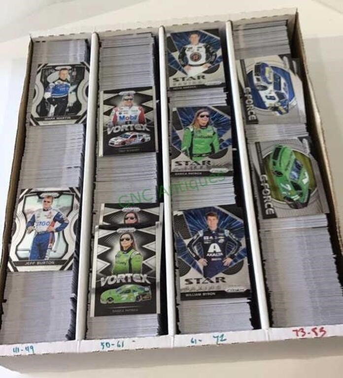 Sports cards - box lot of 2018 Prizm racing cards