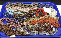 Great trade lot of hand beaded natural stones