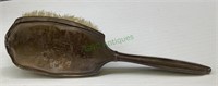 Antique childs hairbrush marked sterling with