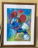 Framed under glass and matted Eric Robison -