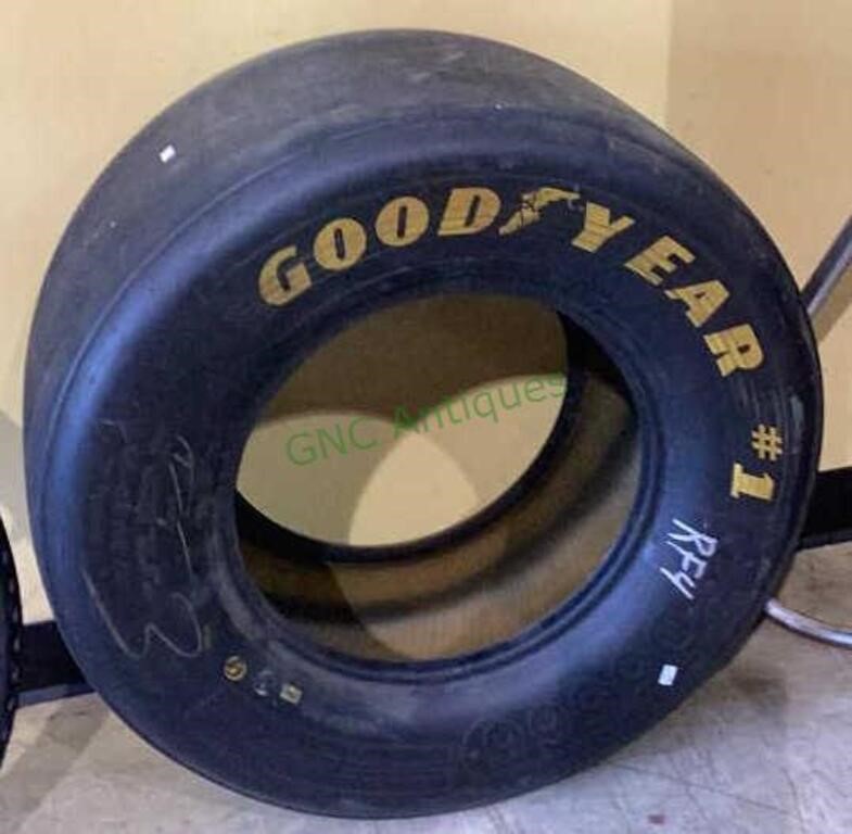 Race used Goodyear NASCAR tire - Dover Downs -