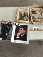 KENNEDY NEWS ARTICLES, LIFE MAGAZINE S