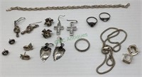 Great lot of newer and vintage sterling silver