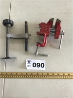 CLAMP ON VISE, CLAMP