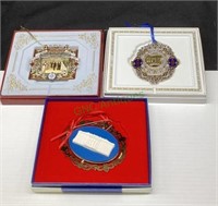 White House Collector Christmas ornaments