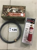 2 PROPANE TORCHES, SAFETY WIRE