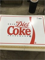 METAL DIET COKE SIGN