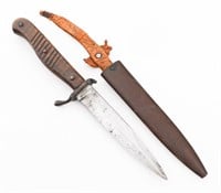 WWI IMPERIAL GERMAN TRENCH KNIFE by ERN