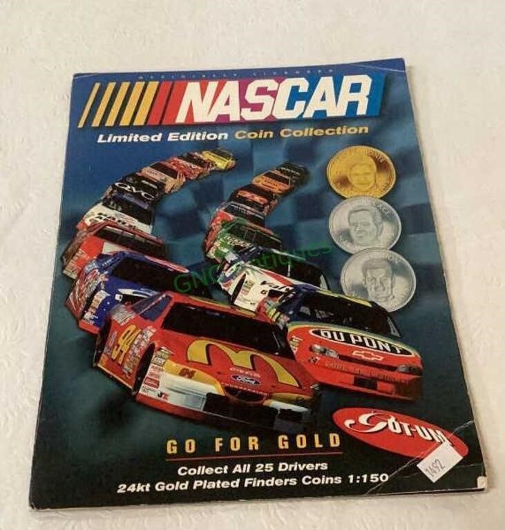 NASCAR limited edition coin medalion