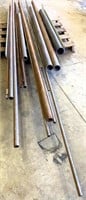 assorted tube stock steel, some thick walled