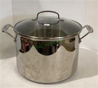 Cuisinart stainless steel 10 quart stock pot.