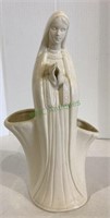 Vintage glaze ceramic Madonna flower