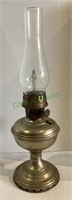 Antique silver tone Aladdin oil lamp with
