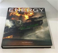 Hardback coffee table book Energy