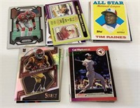 Sports cards - 40 card superstar lot, NBA, NFL,