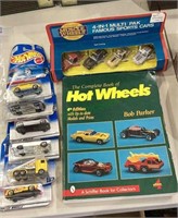 Lot includes the Complete Book of Hot Wheels