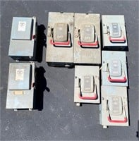 8pcs-commercial electric service switches