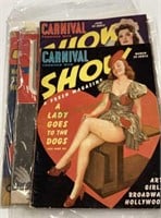 1940s men’s magazines Carnaval combined with