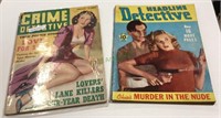 Crime magazines from the 1940s - Crime Detective