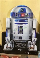 Cardboard stand up R2-D2 measures 31 x 24.   1098.