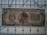 BLM novelty banknote