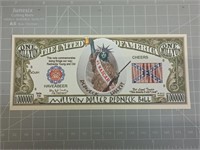 Redneck Novelty Banknote